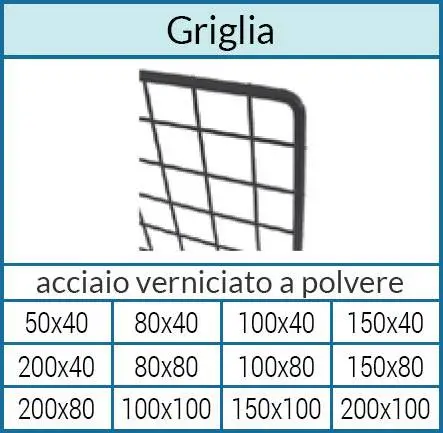 griglia espositiva